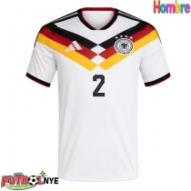 Camiseta Alemania Antonio Rudiger #2 Primera Equipación Mundial 2026 manga corta